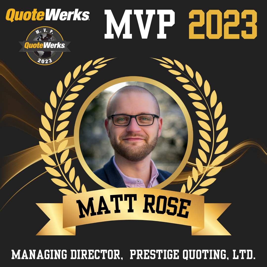 2023 QuoteWerks MVP Award