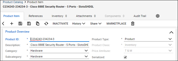 QuoteWerks Creates/Updates Serialized Products in ConnectWise Manage