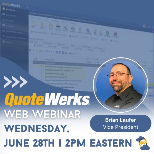 Quotewerks Web Webinar