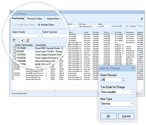 Quoting software with complex pricing support